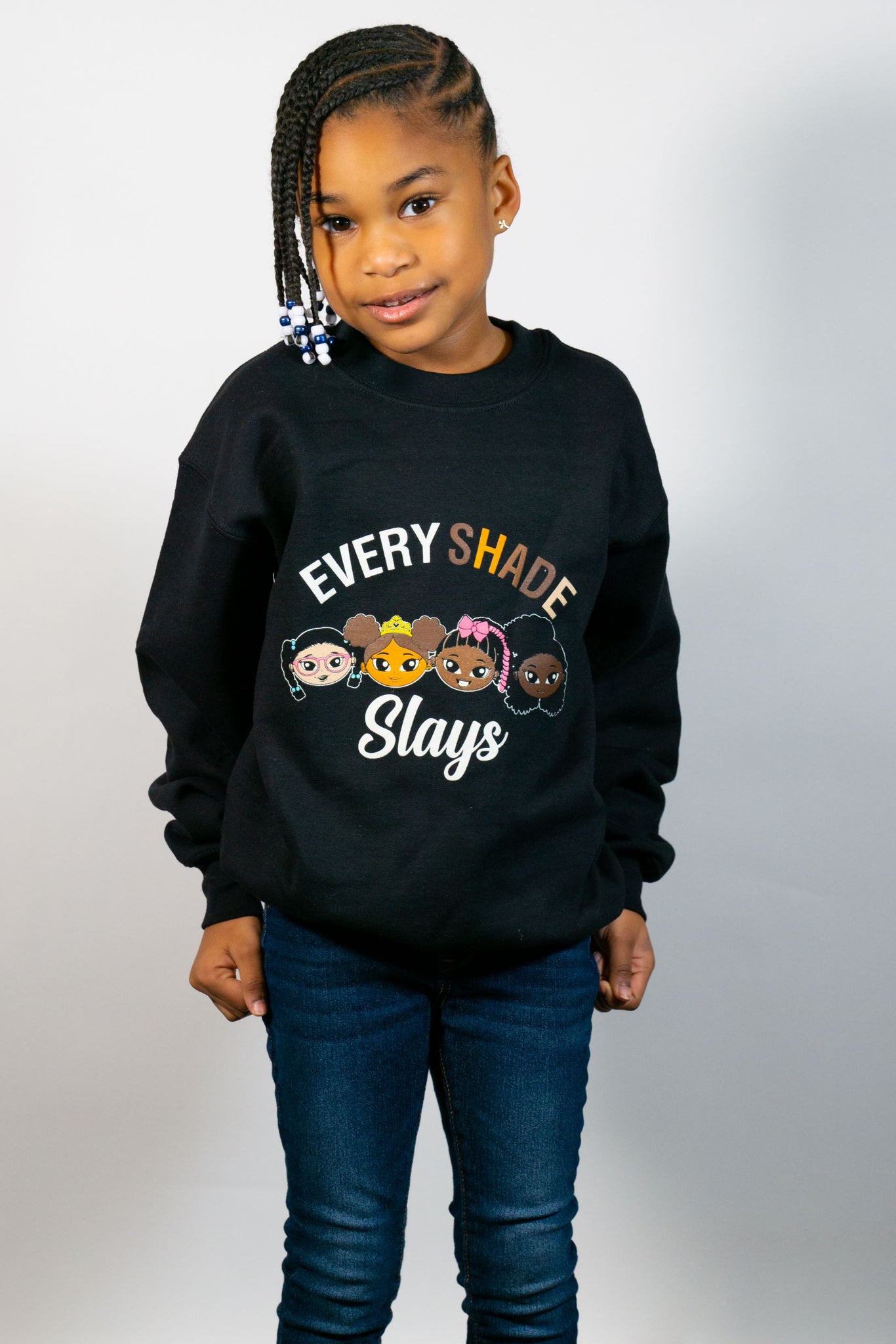 All Shades Slay Black Sweater